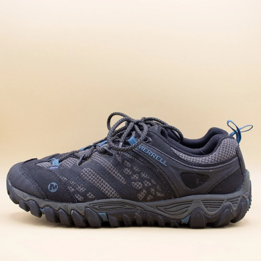 Merrell All Out Blaze Vent Black Hiking Shoes J37066 Women's Size 9 - Picture 1 of 8